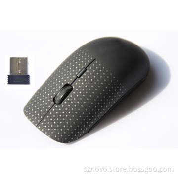 2.4G Wireless Optical Fashion Ergonomics Mouse (NV-M503RF)
